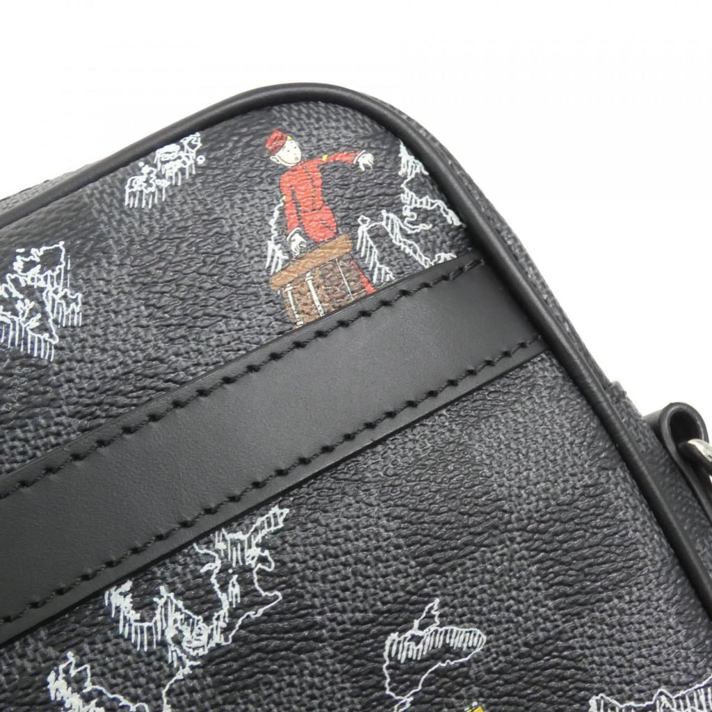Louis Vuitton Damier Graphite Map Danube Shoulder — view 4
