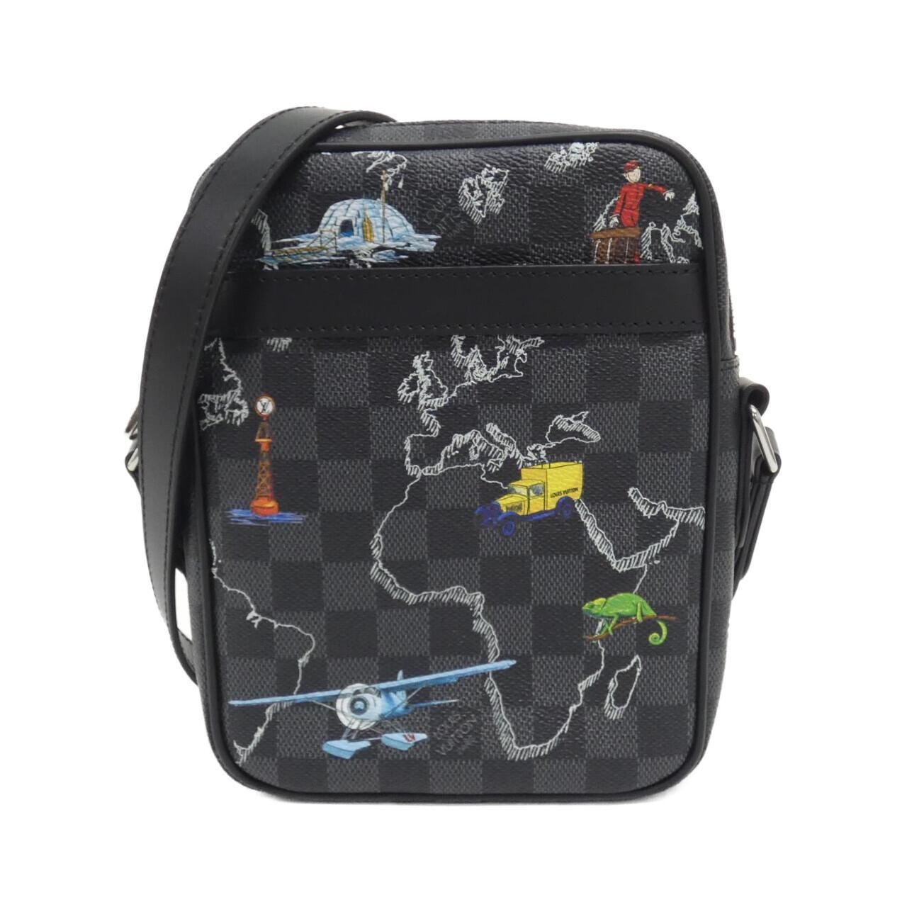 Louis Vuitton Damier Graphite Map Danube Shoulder
