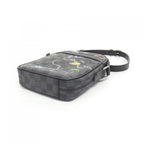 Louis Vuitton Damier Graphite Map Danube Shoulder — view 3