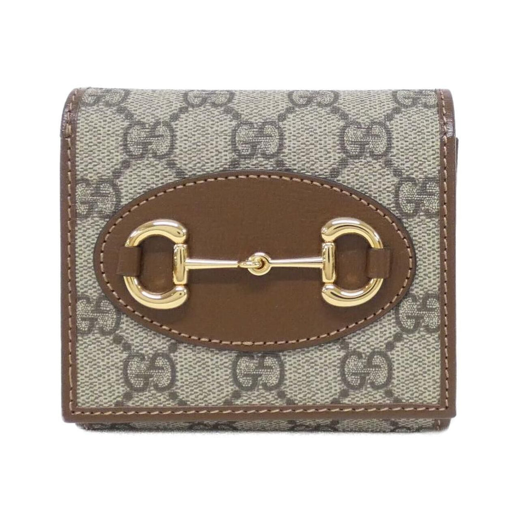Gucci Horsebit Wallet Beige