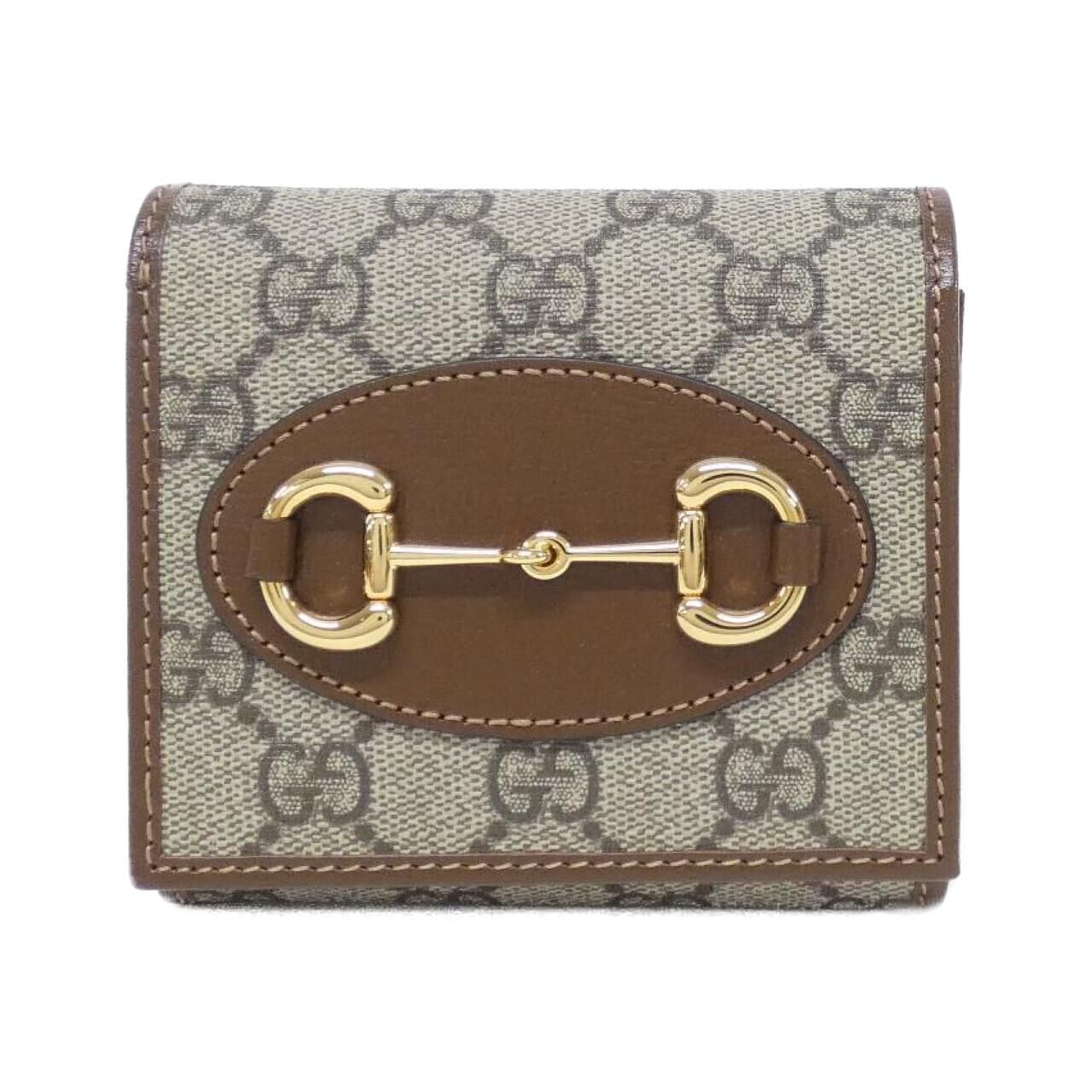 Gucci Horsebit Wallet Beige