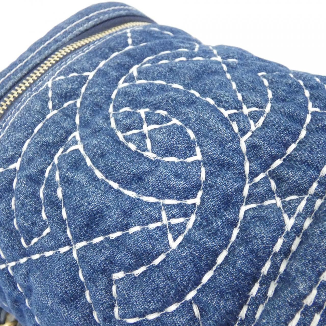 Chanel Bag Handbag Blue — view 6