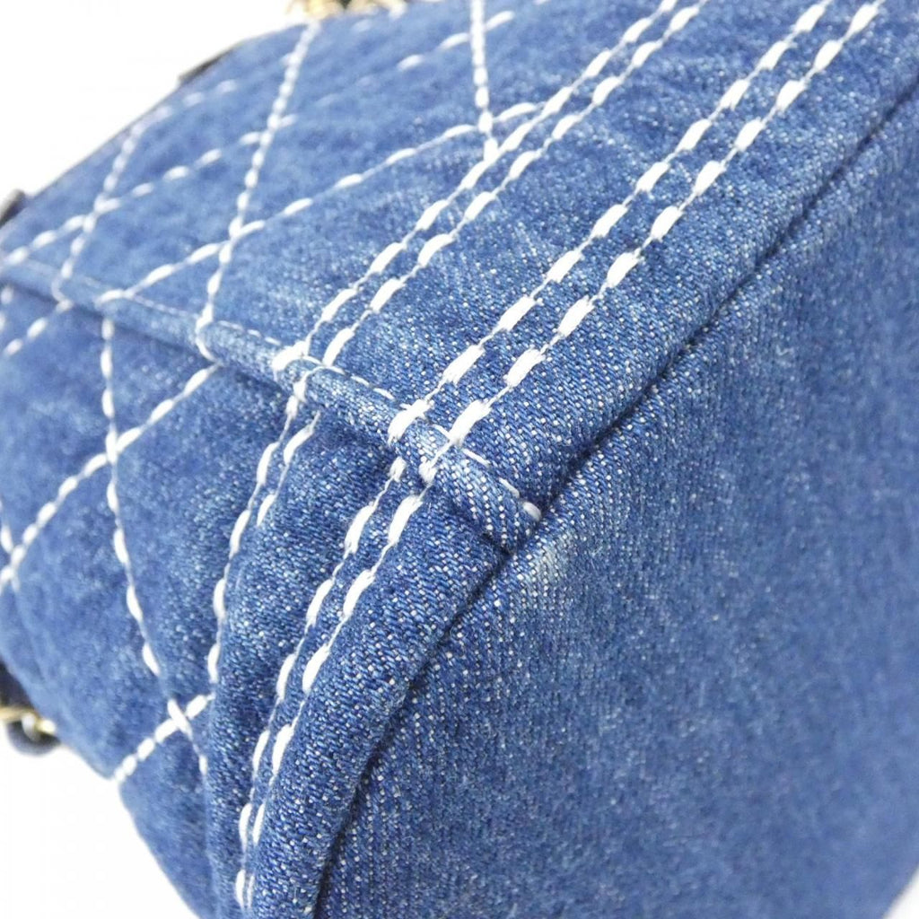 Chanel Bag Handbag Blue — view 4