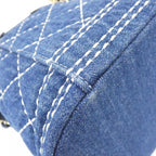 Chanel Bag Handbag Blue — view 4