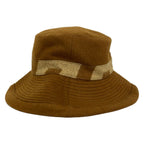 Hermes Hat 57 Brown Beige Bucket — view 2