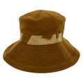 Hermes Hat 57 Brown Beige Bucket