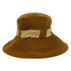 Hermes Hat 57 Brown Beige Bucket — view 3