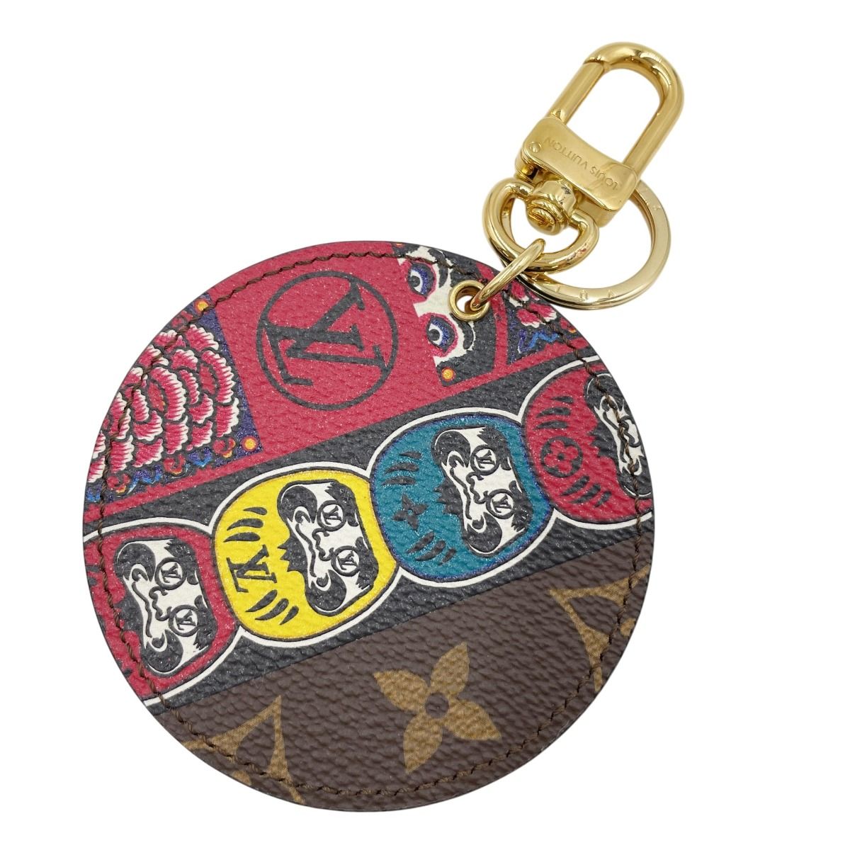 Louis Vuitton Ilustre Dharma Charm Porte Cles Brown