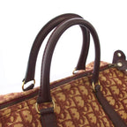 Dior Trotter Boston Bag Allover Canvas Beige Brown TK — view 4