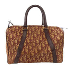Dior Trotter Boston Bag Allover Canvas Beige Brown TK — view 2