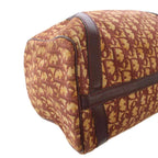 Dior Trotter Boston Bag Allover Canvas Beige Brown TK — view 7