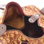 Dior Trotter Boston Bag Allover Canvas Beige Brown TK — view 6