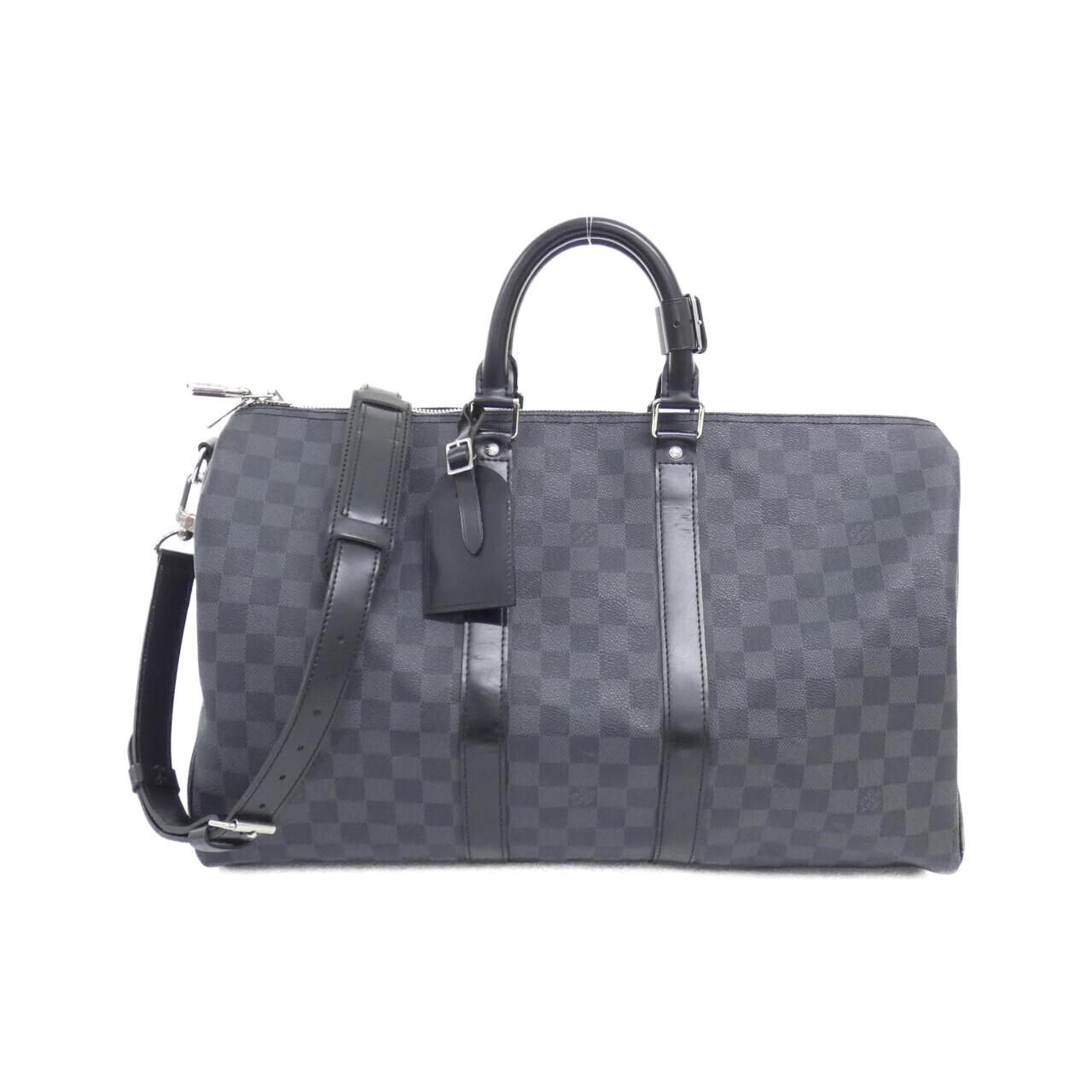 Louis Vuitton Damier Graphite Keepall Bandouliere 45 Boston