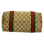 Gucci Tote GG Pattern Sherry Beige Ivory Multi Leather — view 5