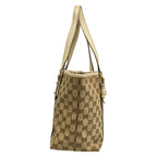 Gucci Tote GG Pattern Sherry Beige Ivory Multi Leather — view 2