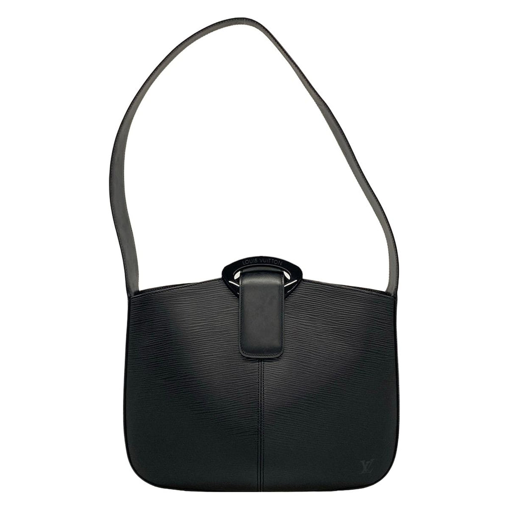 Louis Vuitton Shoulder Bag Epi Reverie Noir Leather
