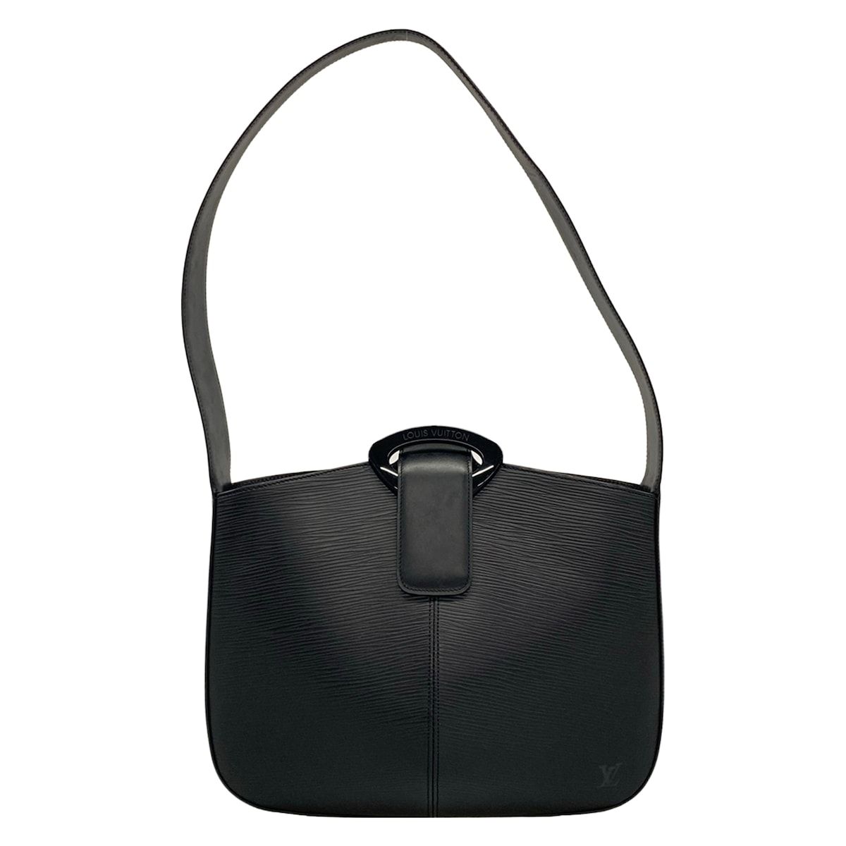 Louis Vuitton Shoulder Bag Epi Reverie Noir Leather