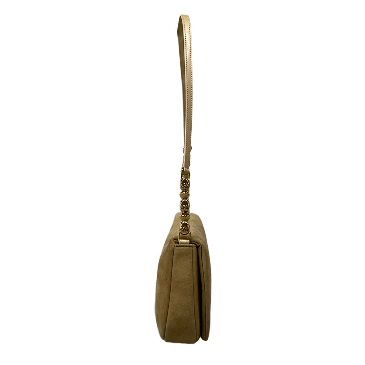 Dior Shoulder Bag Maris Pearl Beige Leather — view 2