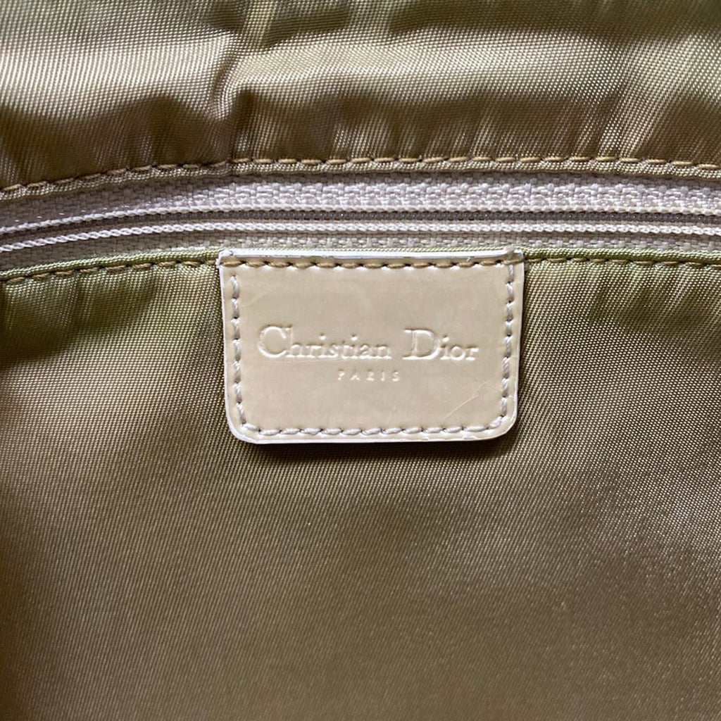 Dior Shoulder Bag Maris Pearl Beige Leather — view 9