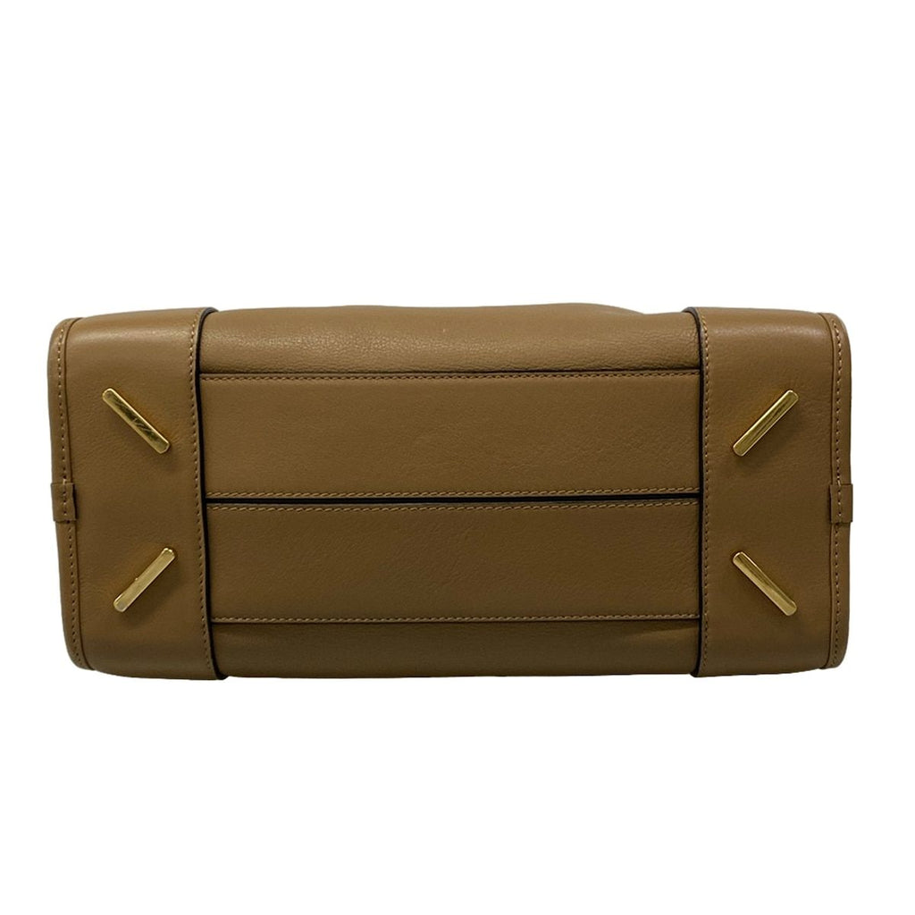 Loewe Handbag Amazona 28 Brown Leather — view 5