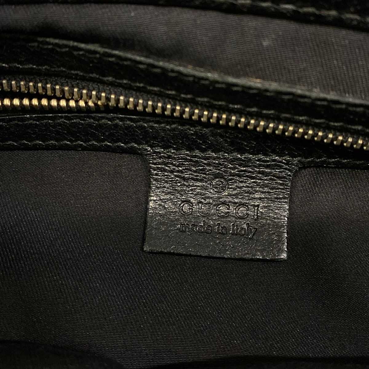 Gucci Tote Sherry Black Leather — view 8