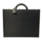 Louis Vuitton Attache Case Epi President Noir Leather Handbag