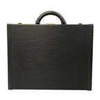 Louis Vuitton Attache Case Epi President Noir Leather Handbag — view 3