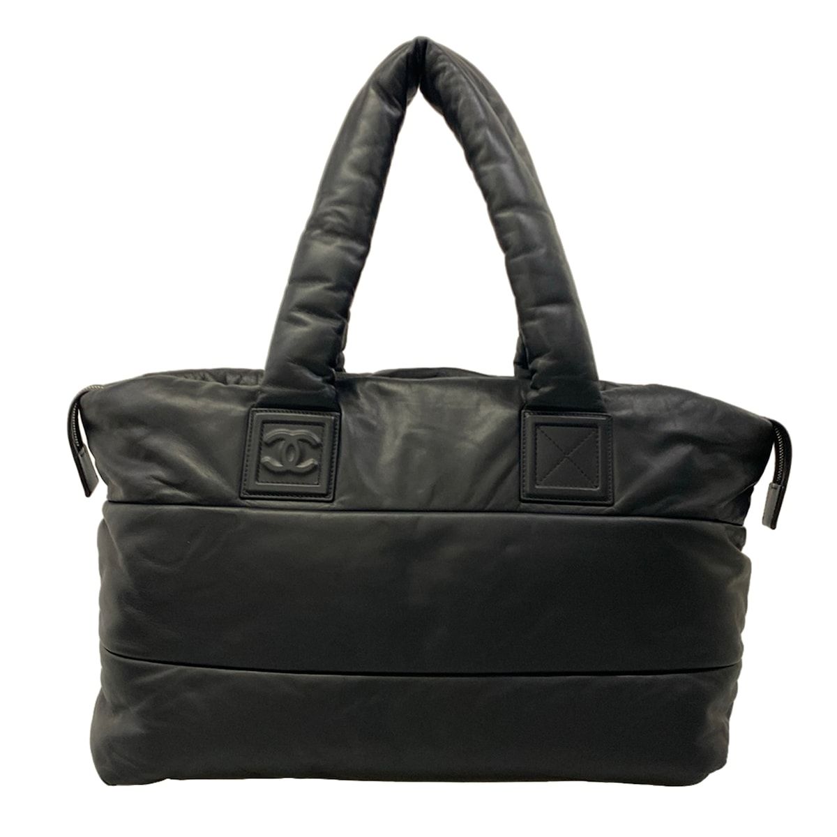 Chanel Handbag Coco Cocoon Black Leather — view 3