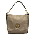 Loewe Handbag Beige Gold Leather