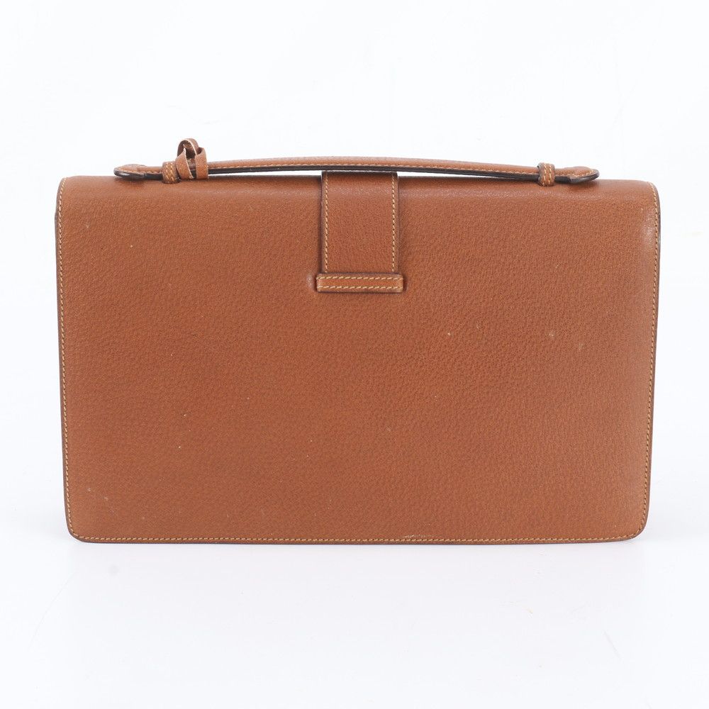 Gucci O-rudo 004 14 Leather 2-Way Shoulder Bag Crossbody Messenger Brown — view 3