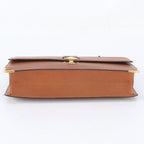 Gucci O-rudo 004 14 Leather 2-Way Shoulder Bag Crossbody Messenger Brown — view 6