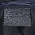 Gucci GG Canvas Sherry Line Leather Tote Shoulder Hand Navy — view 9