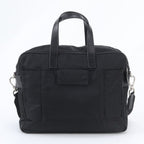Prada Tessuto Nylon Leather 2-Way Business Crossbody Document Tote Shoulder — view 4
