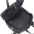 Prada Tessuto Nylon Leather 2-Way Business Crossbody Document Tote Shoulder — view 8