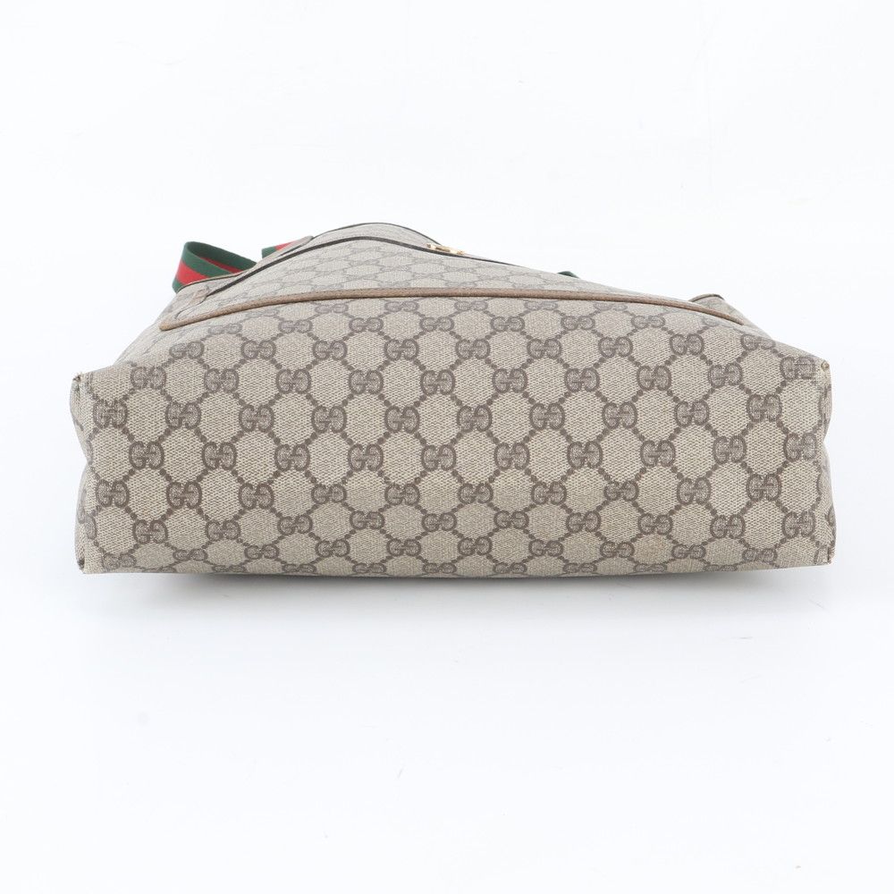 Gucci Vintage Sherry Line GG Split-m Leather Tote Shoulder — view 6
