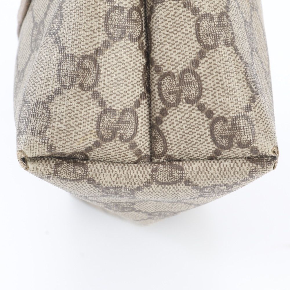 Gucci Vintage Sherry Line GG Split-m Leather Tote Shoulder — view 9