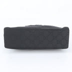 Gucci Bamboo GG Nylon Leather Tote Shoulder Hand Black — view 6