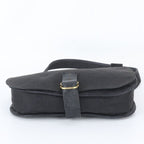 Gucci GG Canvas Flap Leather Shoulder Bag Hand Black — view 5