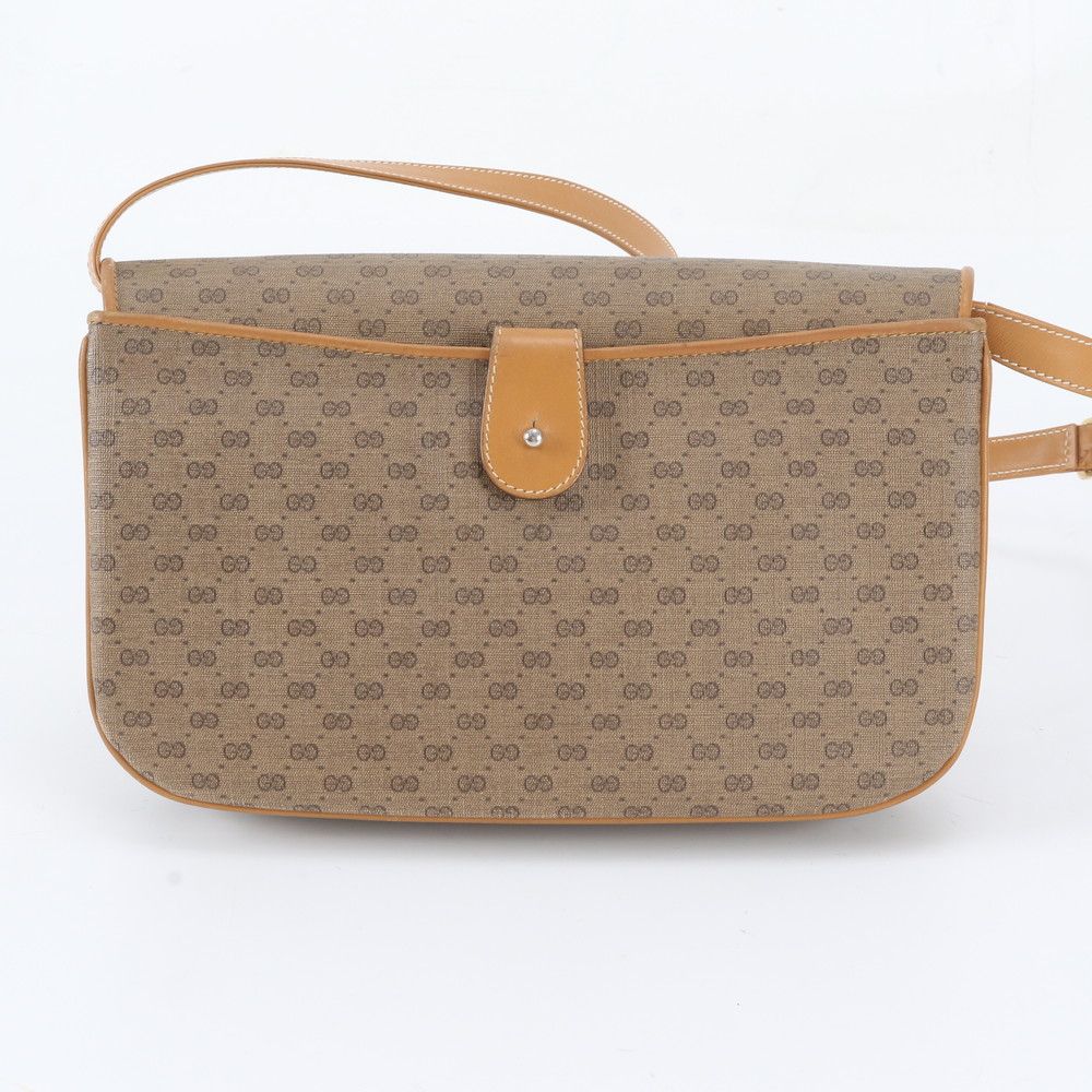 Gucci Vintage O'ludo Micro 256 Leather Shoulder Bag Crossbody — view 3