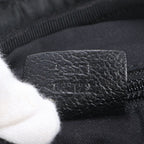 Gucci GG Canvas Leather Shoulder Bag Crossbody Messenger Black — view 9