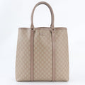 Gucci GG Supreme Sherry Line Leather Tote Shoulder