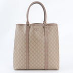 Gucci GG Supreme Sherry Line Leather Tote Shoulder