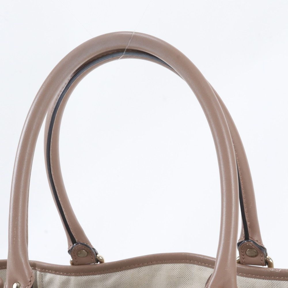 Gucci GG Supreme Sherry Line Leather Tote Shoulder — view 2