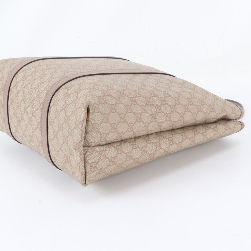 Gucci GG Supreme Sherry Line Leather Tote Shoulder — view 4