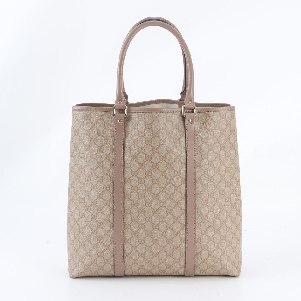 Gucci GG Supreme Sherry Line Leather Tote Shoulder — view 3