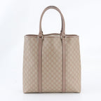 Gucci GG Supreme Sherry Line Leather Tote Shoulder — view 3