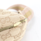 Gucci GG Canvas Leather Shoulder Bag Crossbody — view 9