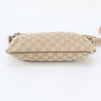 Gucci GG Canvas Leather Shoulder Bag Crossbody — view 6