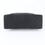 Gucci Bamboo GG Nylon 002 Handbag Tote Leather Black — view 5