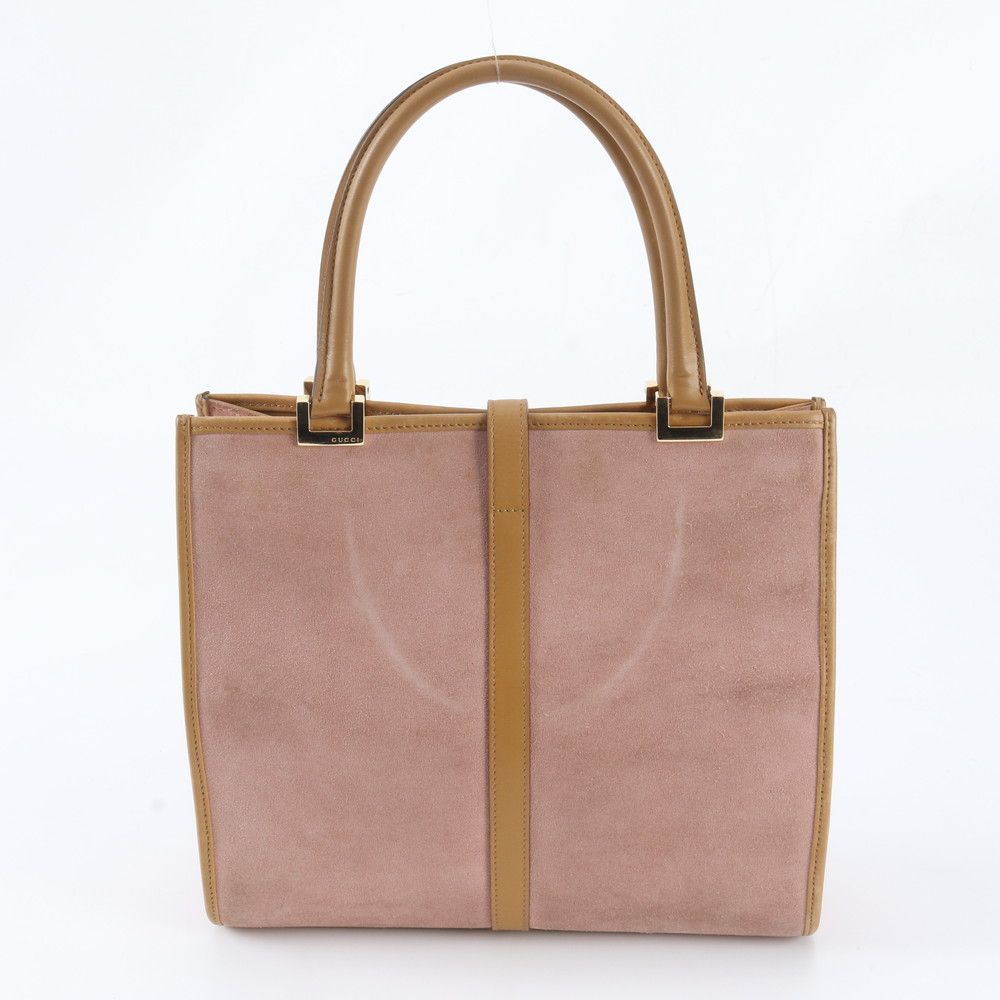 Gucci Jackie 002 Leather Handbag Tote — view 3